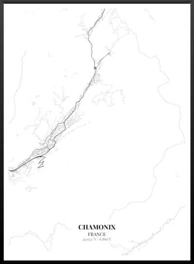 Affiche Chamonix Design