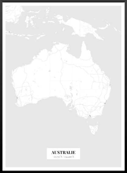 Affiche Australie design