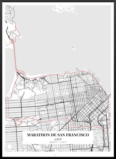 Affiche-Marathon-de-San-Francisco-Design