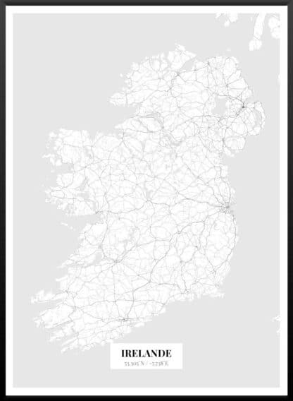 Affiche Irlande design