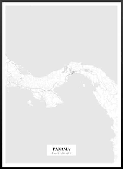 Affiche Panama design