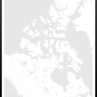 Affiche Canada design
