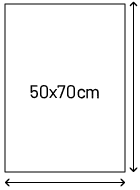 50 x 70cm